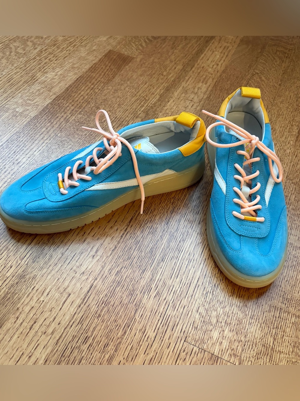 Oncept Panama Low Top Sneaker Adriatic Blue Suede Women’s Size 9 Throwback Shoes